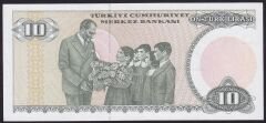 7.Emisyon 2.Tertip 10 Lira E12 478291 Çilaltı