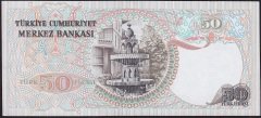 6.Emisyon 2.Tertip 50 Lira J05 271684 Ççt Çilaltı