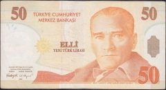 8.Emisyon 50 YTL C63 374240 Çok Temiz