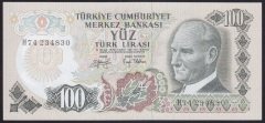 6.EMİSYON 2.TERTİP 100 LİRA H74 234830 ÇİLALTI ÇİL