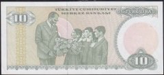7.Emisyon 1.Tertip 10 Lira C28 078008 Ççt Çilaltı Uzun Kaş