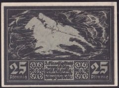 ALMANYA 25 PFENNİNG NOTGELD 1922 ÇİL