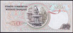 6.Emisyon 2.Tertip 50 Lira I84 499544 Çil