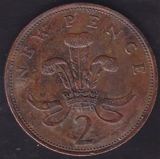 İngiltere 2 Pence 1980