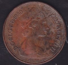 İngiltere 2 Pence 1980