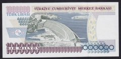 7.EMİSYON 1.TERTİP 1 000 000 LİRA B66 874133 ÇİL