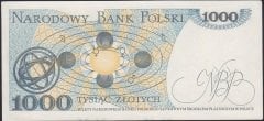 Polonya 1000 Zloty 1982 ÇİL Pick 146c