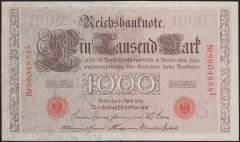 Almanya 1000 Mark 1910 Çok Çok Temiz+