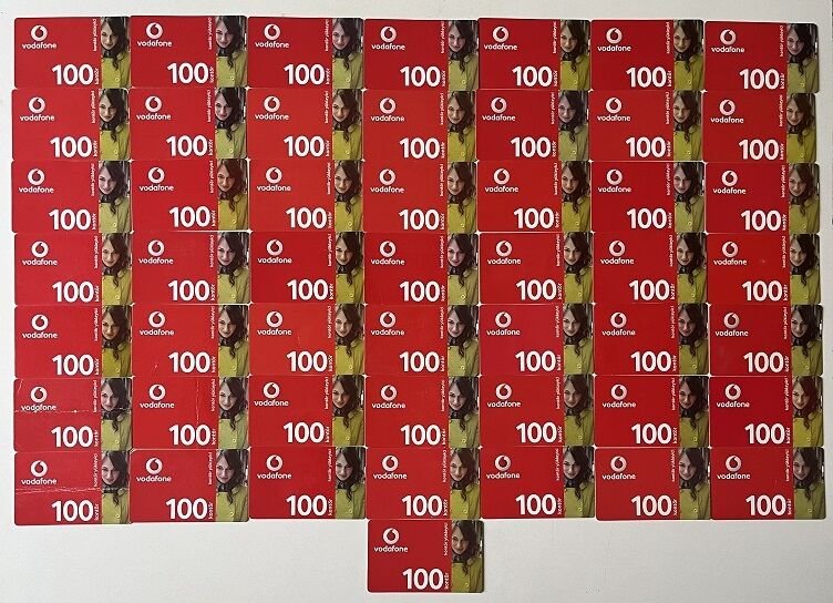Vodafone 100 Kontör 50 Adet