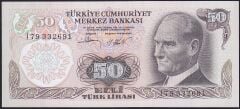 6.Emisyon 2.Tertip 50 Lira I79 332691 Çil