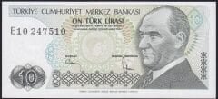 7.Emisyon 2.Tertip 10 Lira E10 247510 Çilaltı Çil