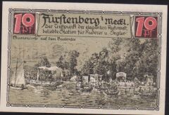 Almanya 10 Pfennig Notgeld 1921 Çil