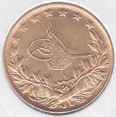 1336 / 1 VAHDETTİN 100 KURUŞ ALTIN ( 7.2 GRAM) (R) ESKİ PARA