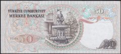 6.Emisyon 2.Tertip 50 Lira J04 165907 Çok Temiz+