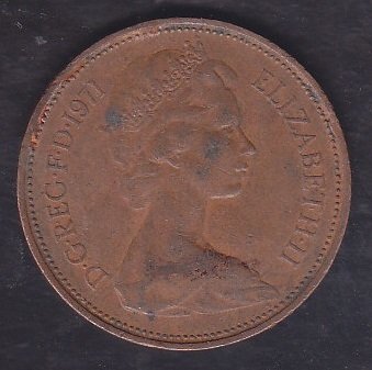 İNGİLTERE 2 PENCE 1971