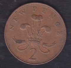 İNGİLTERE 2 PENCE 1971
