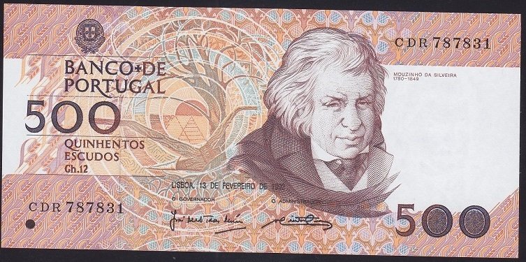 Portekiz 500 Escudos 1992 ÇİLALTI Pick 180d