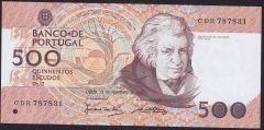Portekiz 500 Escudos 1992 ÇİLALTI Pick 180d