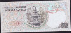 6.Emisyon 2.Tertip 50 Lira I71 071923 Çilaltı Çil
