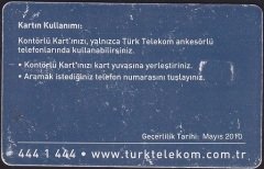 Türk Telekom Kart 50 Kontör 2010