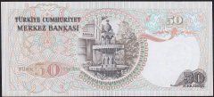 6.Emisyon 2.Tertip 50 Lira J04 733875 Çil