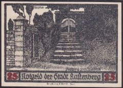 ALMANYA 25 PFENNİNG NOTGELD 1921 ÇİL