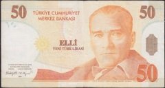 8.Emisyon 50 YTL B26 812165 Çok Temiz