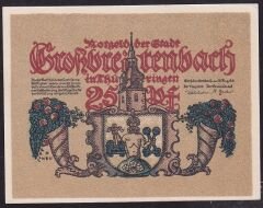 Almanya 25 Pfennig Notgeld 1921 Çil