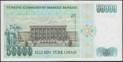 7.Emisyon 1.Tertip 50000 Lira C42 023320 Çilaltı Çil Blok Radar