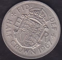 İngiltere Half Crown 1967