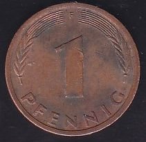 Almanya 1 Pfennig 1978 F