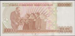 7.Emisyon 3.Tertip 100000 Lira F42 016282 Çilaltı Çil