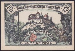 ALMANYA 25 PFENNİNG NOTGELD 1921 ÇİL