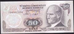 6.Emisyon 2.Tertip 50 Lira I54 057854 Çilaltı Çil