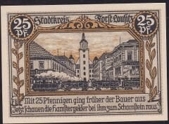 Almanya 25 Pfennig Notgeld 1921 Çil