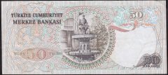 6.Emisyon 2.Tertip 50 Lira J03 220150 Çok Temiz+
