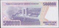 7.EMİSYON 4.TERTİP 500000 LİRA H17 861194 ÇİLALTI