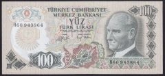 6.EMİSYON 2.TERTİP 100 LİRA H60 943864 ÇÇT