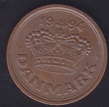 DANİMARKA 25 ÖRE 1994