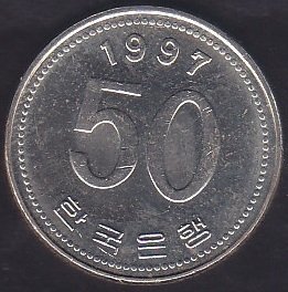 GÜNEY KORE 50 WON 1997