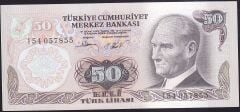 6.Emisyon 2.Tertip 50 Lira I54 057855 Çilaltı Çil