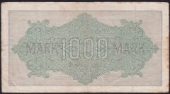 Almanya 1000 Mark 1922 Çok Temiz - Yıldızlı Seri