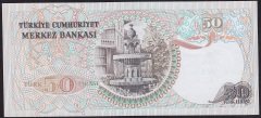 6.Emisyon 2.Tertip 50 Lira J02 234632 Çilaltı Çil