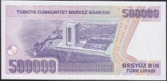 7.EMİSYON 4.TERTİP 500000 LİRA H11 639333 ÇİLALTI ÇİL