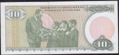 7.Emisyon 1.Tertip 10 Lira B27 813513 Çil Kısa Kaş