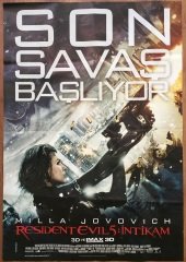YABANCI - MILLA JOVOVICH -SON SAVAŞ BAŞLIYOR- FİLM AFİŞİ