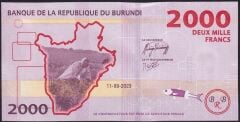 Burundi 2000 Frank 2023 Çil