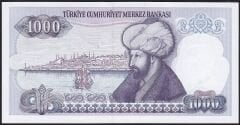 7.Emisyon 2.Tertip 1000 Lira F52 832911 Çilaltı Çil