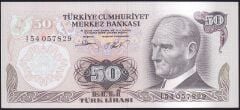 6.Emisyon 2.Tertip 50 Lira I54 0578XX Çil