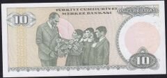 7.Emisyon 2.Tertip 10 Lira D73 635560 Çil